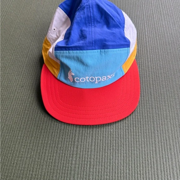 Cotopaxi Colorblock 5 Panel Hat Adjustable Strapback Outdoor Cap - Picture 3 of 7